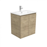 Fienza 600mm Joli Wall Hung Vanity - Scandi Oak